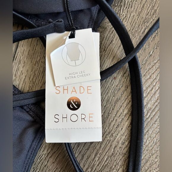 Shade and shore Elegant dark gray One-Piece Swimsuit - Picture 4 of 5